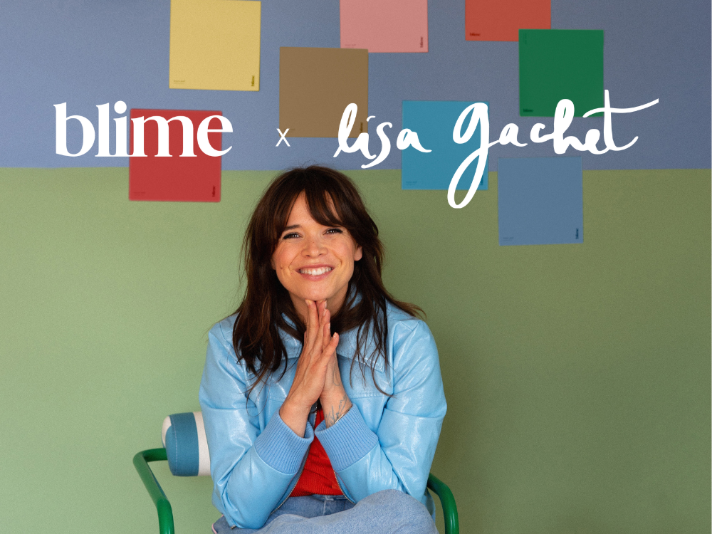 blime x Lisa Gachet : la collab la plus colorée de la rentrée