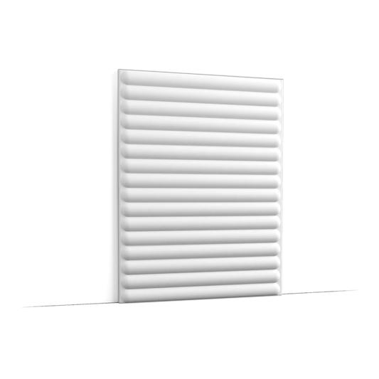 Panneau mural 3D W214 HILL BEAD