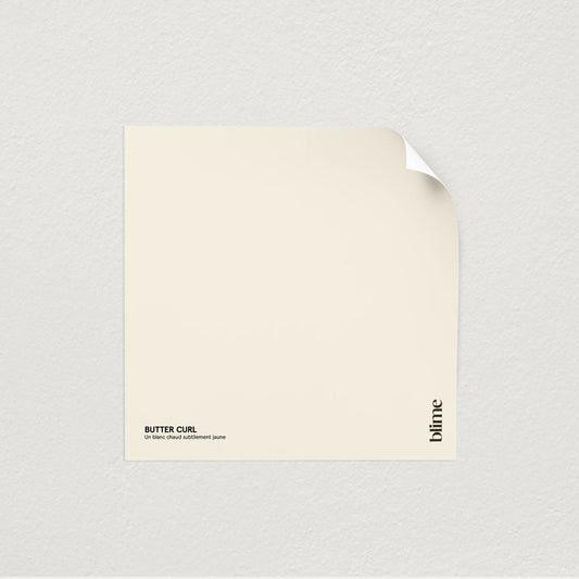 Image de l'échantillon Butter curl - teinte blanc jaune
