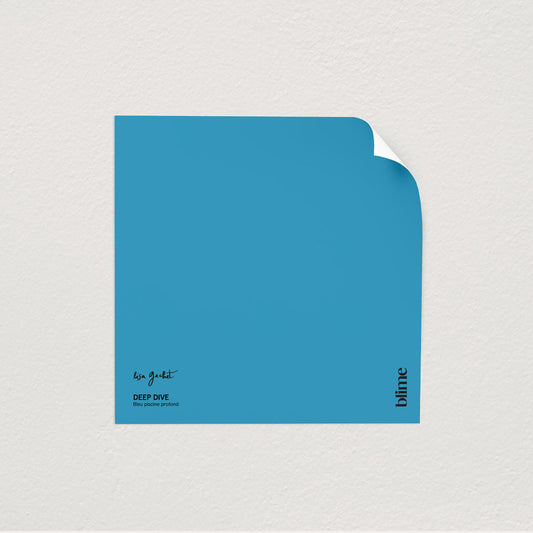 Image de l'échantillon Deep dive - teinte bleu turquoise