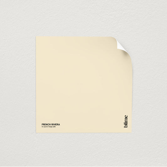 Image de l'échantillon French riviera - teinte jaune beige