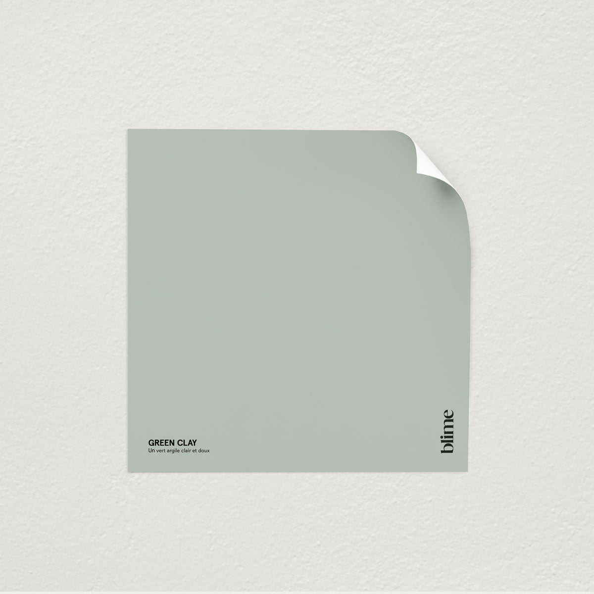 Image de l'échantillon Green clay - teinte vert de gris clair