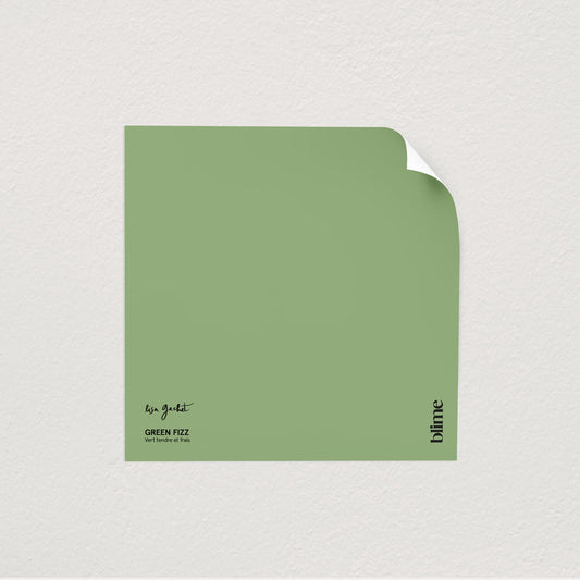 Image de l'échantillon Green fizz - teinte vert tilleul