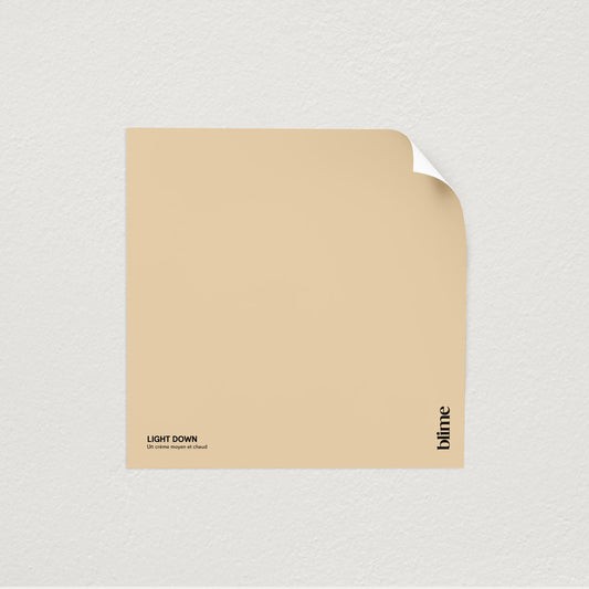 Image de l'échantillon Light down - teinte jaune pastel