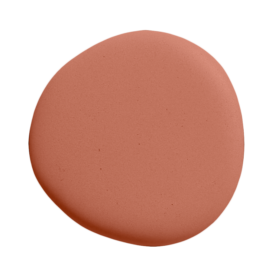 Image de la peinture Spaghetti western - teinte terracotta orange