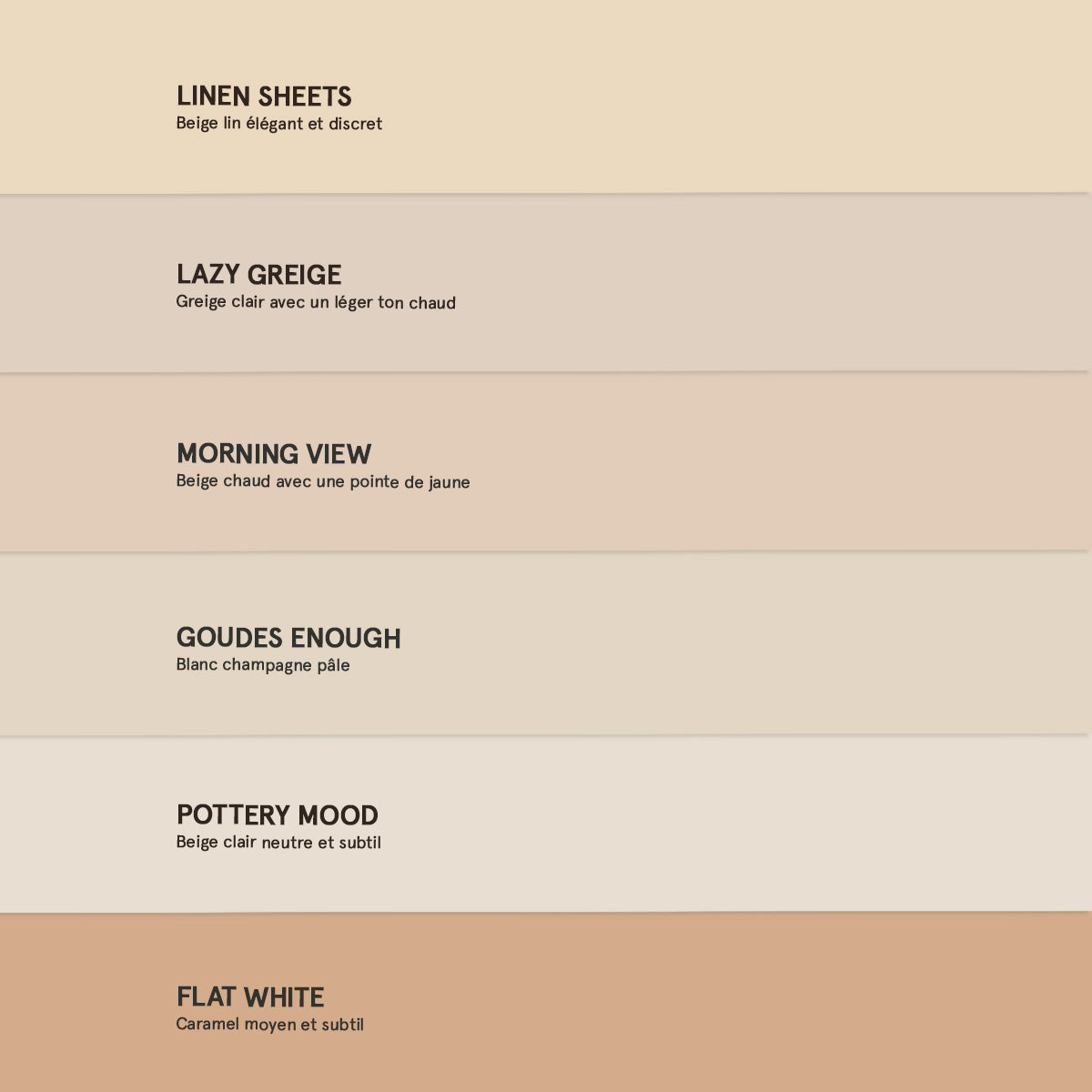 Les beiges populaires