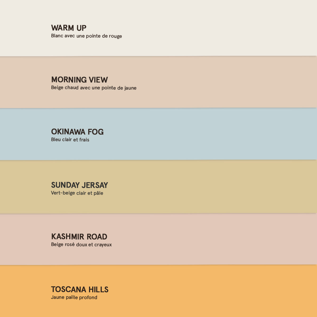 Palette de printemps