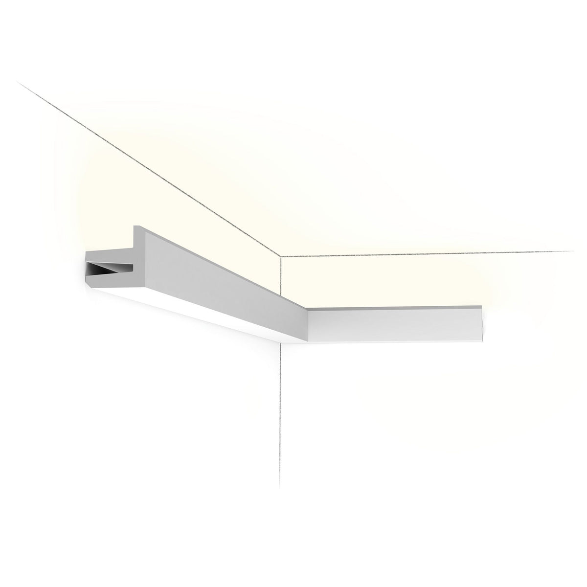 Corniche plafond C380 éclairage indirect
