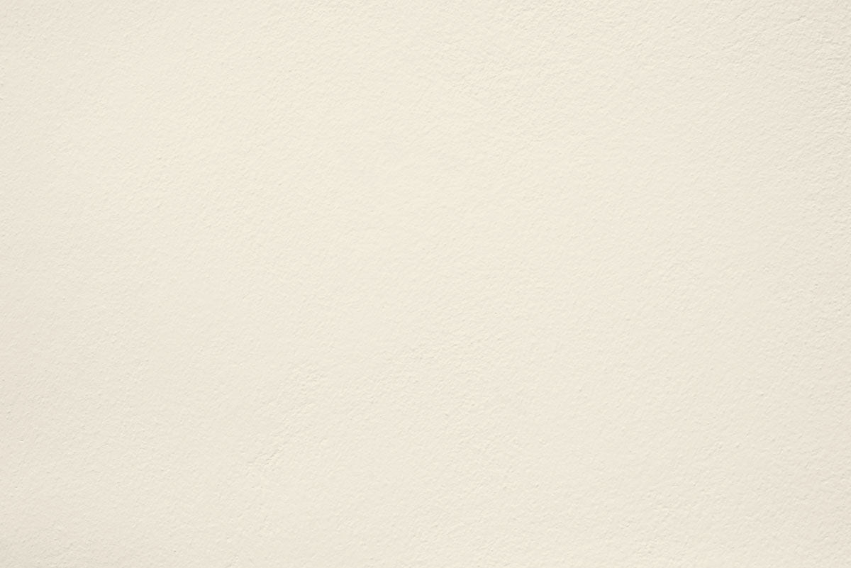 Peinture Butter curl appliquée sur un mur - teinte blanc jaune