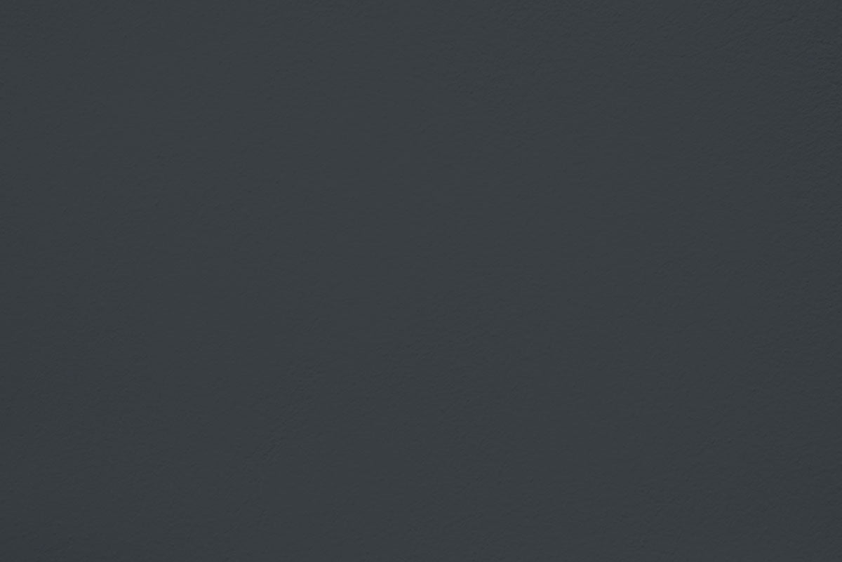 Échantillon Dark side appliquée sur un mur - teinte noir ardoise