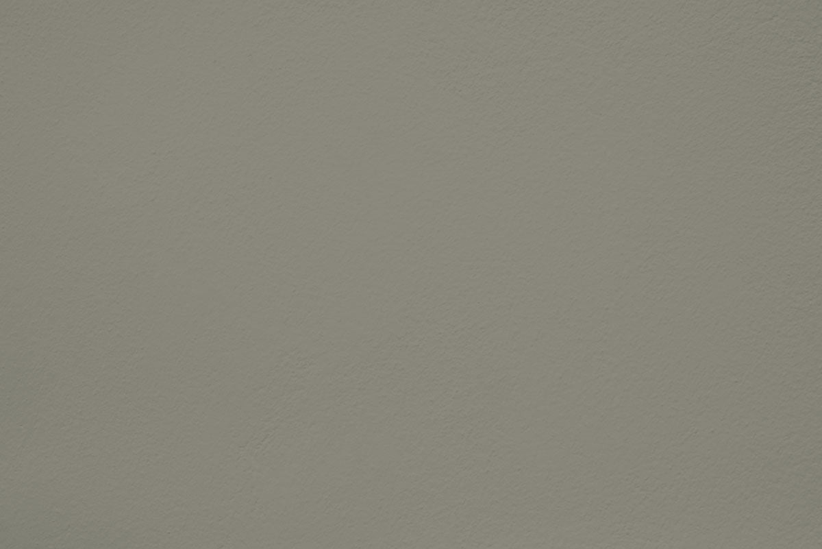 Peinture Happy khaki appliquée sur un mur - teinte kaki gris