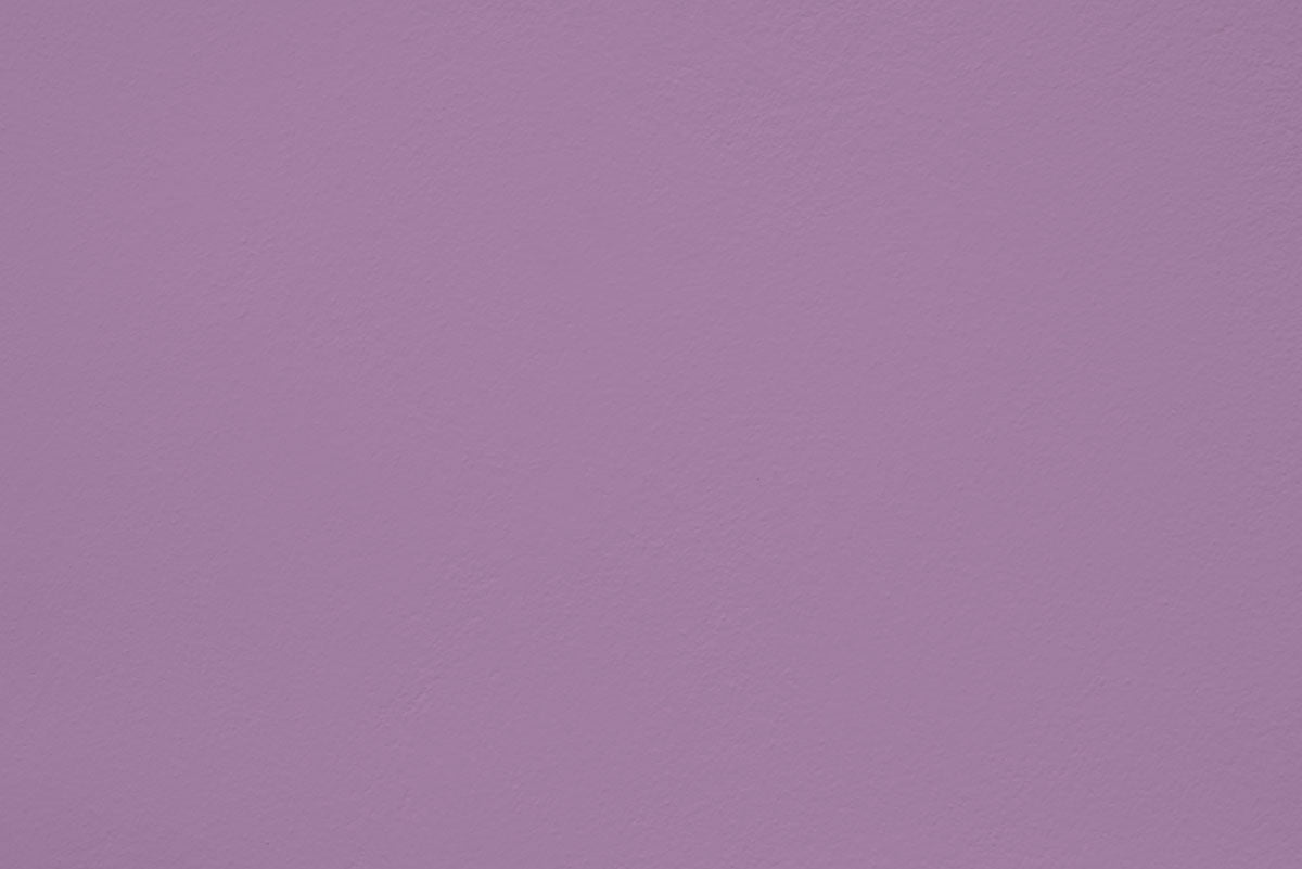 Peinture Lilac romance appliquée sur un mur - teinte lavande grisee