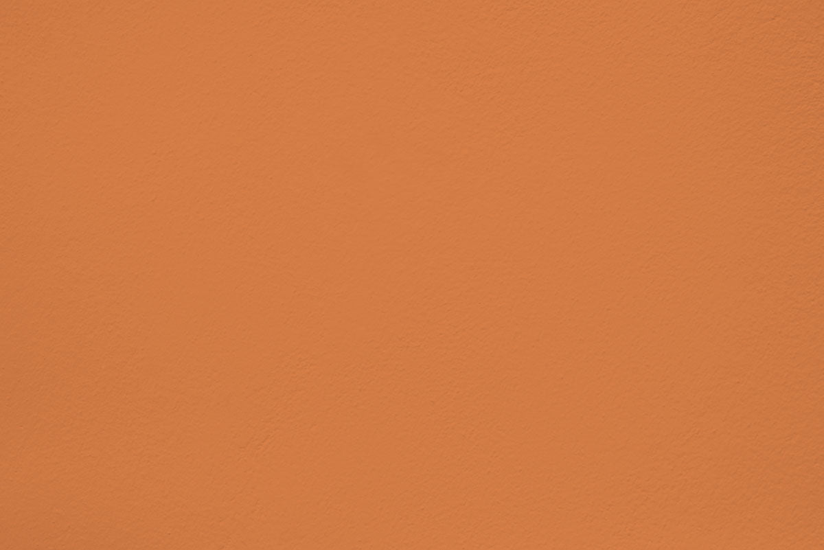 Échantillon Menorca break appliquée sur un mur - teinte orange ocre