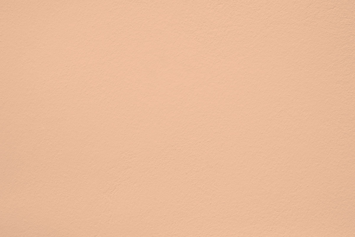 Peinture Sweet grain appliquée sur un mur - teinte beige peche