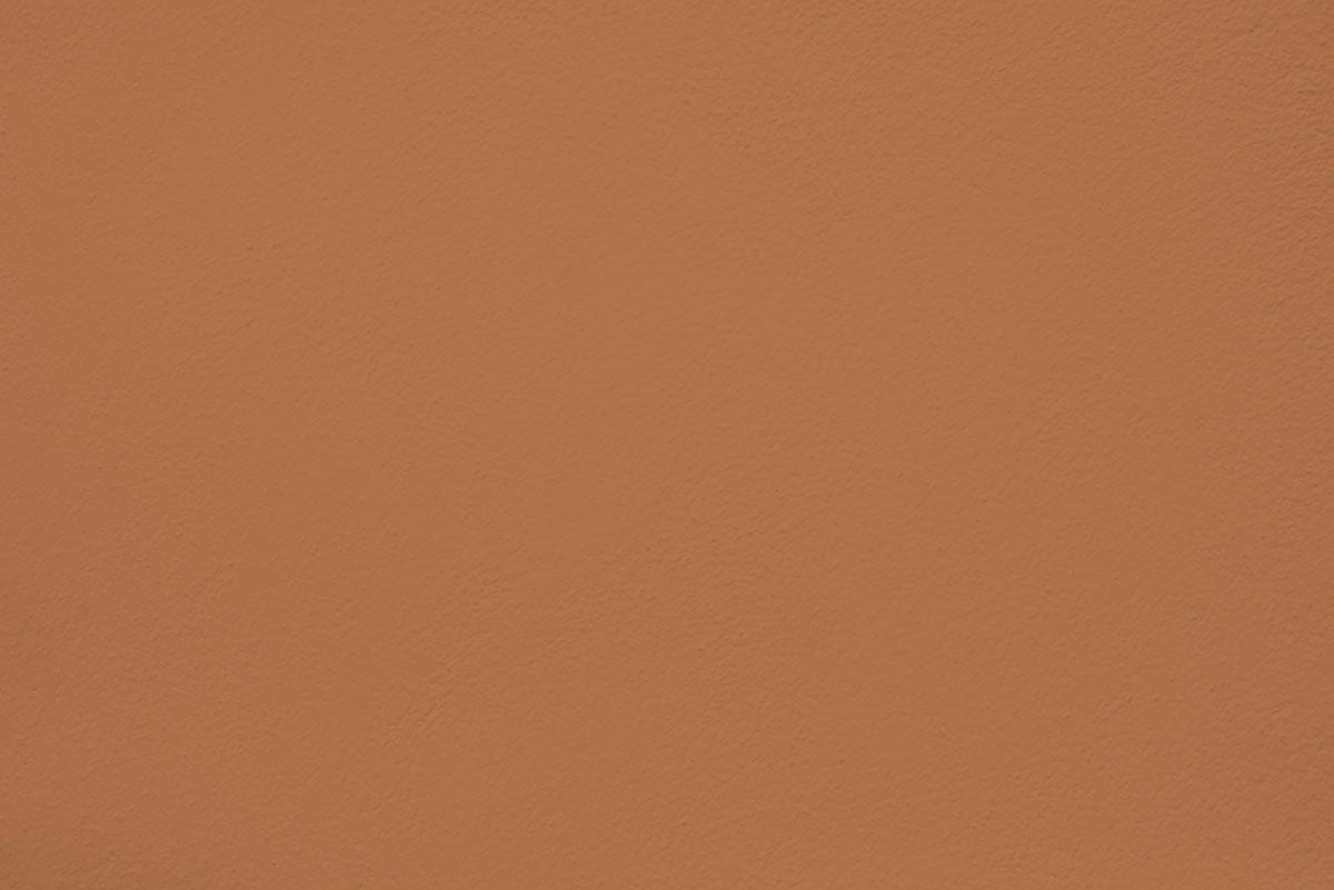 Échantillon Teddy brown appliquée sur un mur - teinte brun caramel