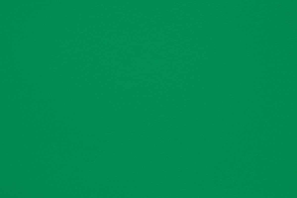 Peinture Ultra green appliquée sur un mur - teinte vert electrique