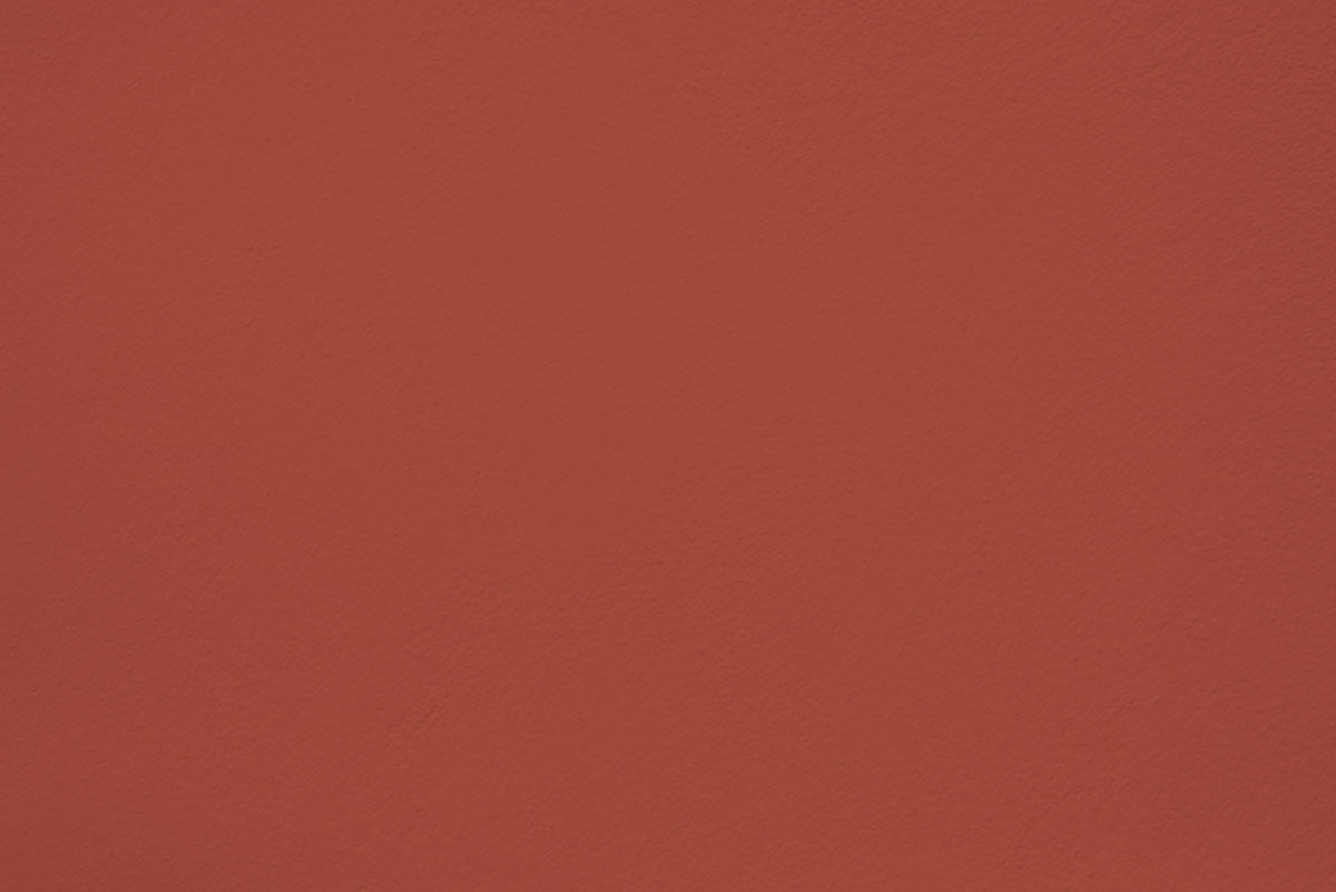 Échantillon Velvet rumor appliquée sur un mur - teinte rouge brique