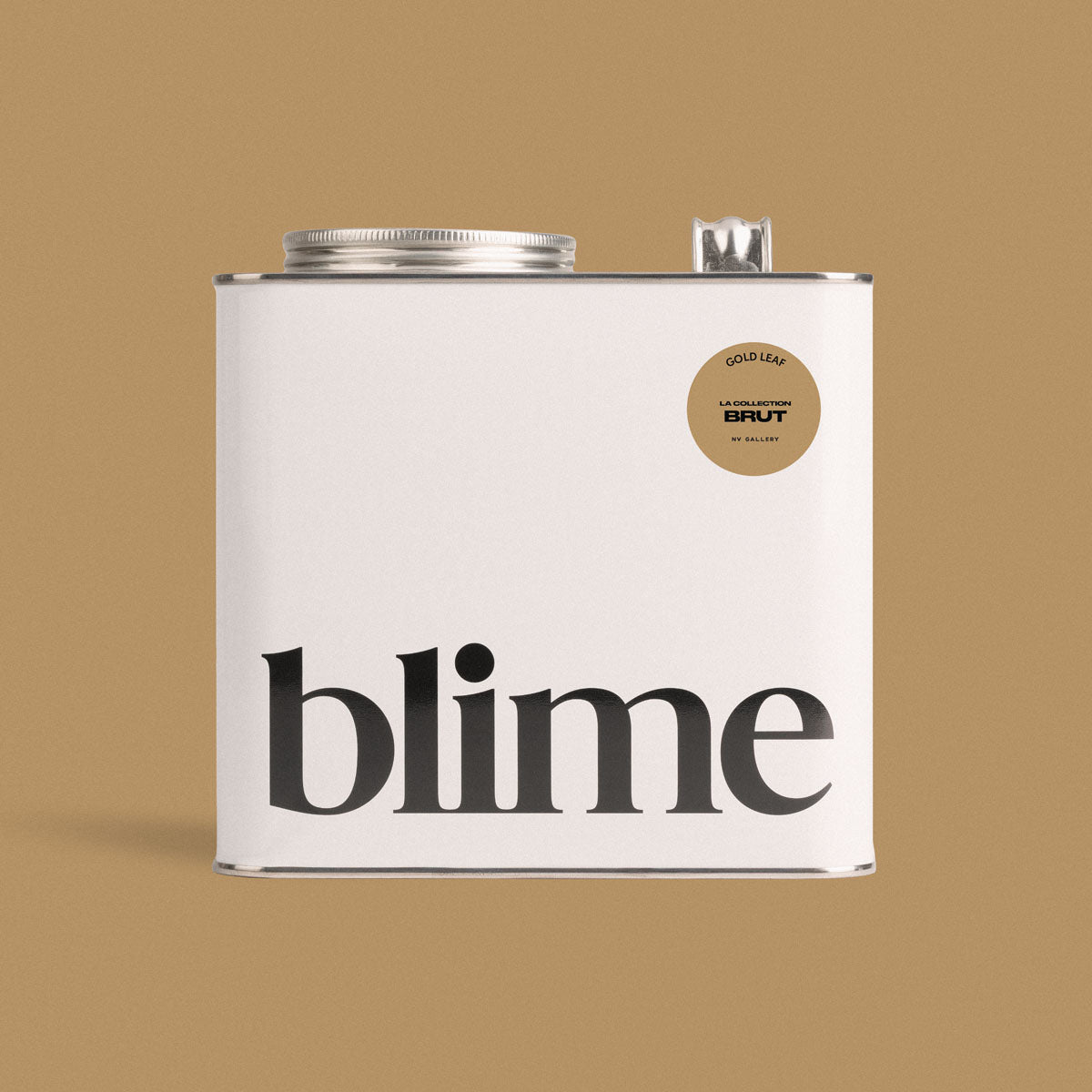 Jerrycan 2,5L de peinture Gold leaf - couleur brun vert
