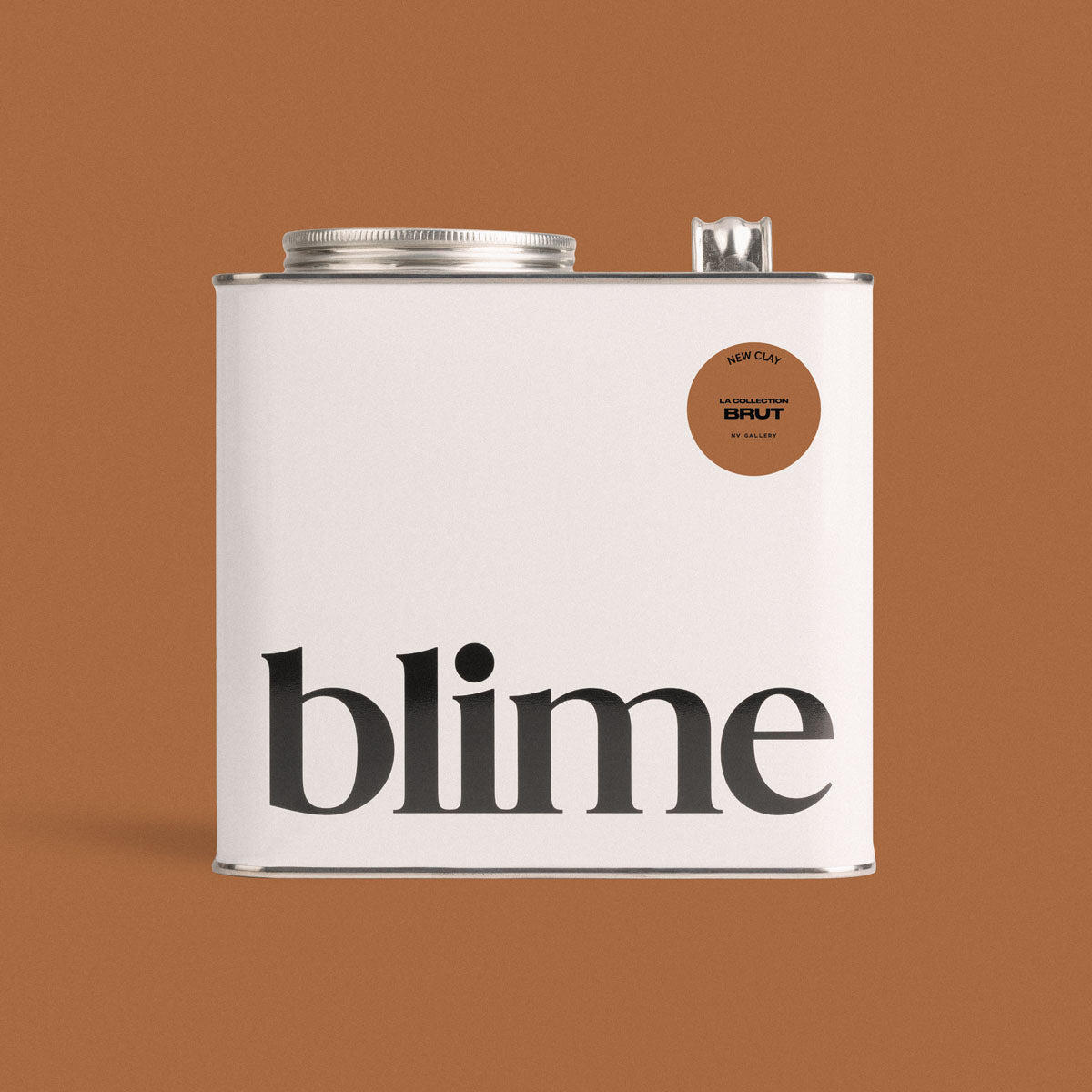 Jerrycan 2,5L de peinture New clay - couleur brun ambre