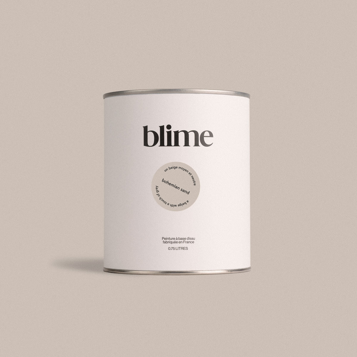 Pot de peinture 0,75L Bohemian sand - teinte beige taupe