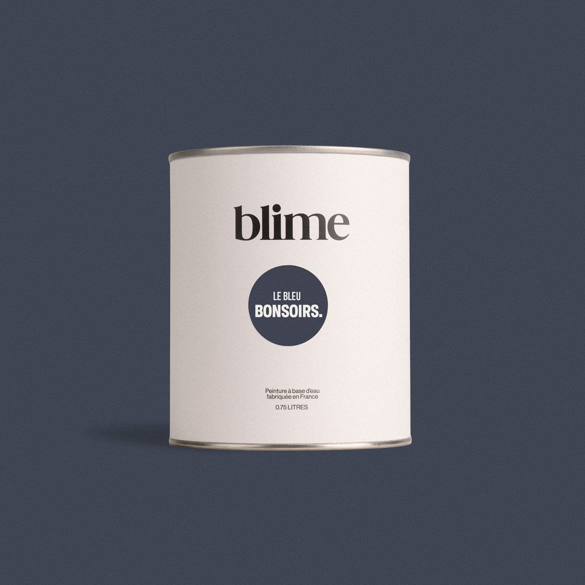 Pot de peinture 0,75L Le bleu bonsoirs - teinte bleu profond