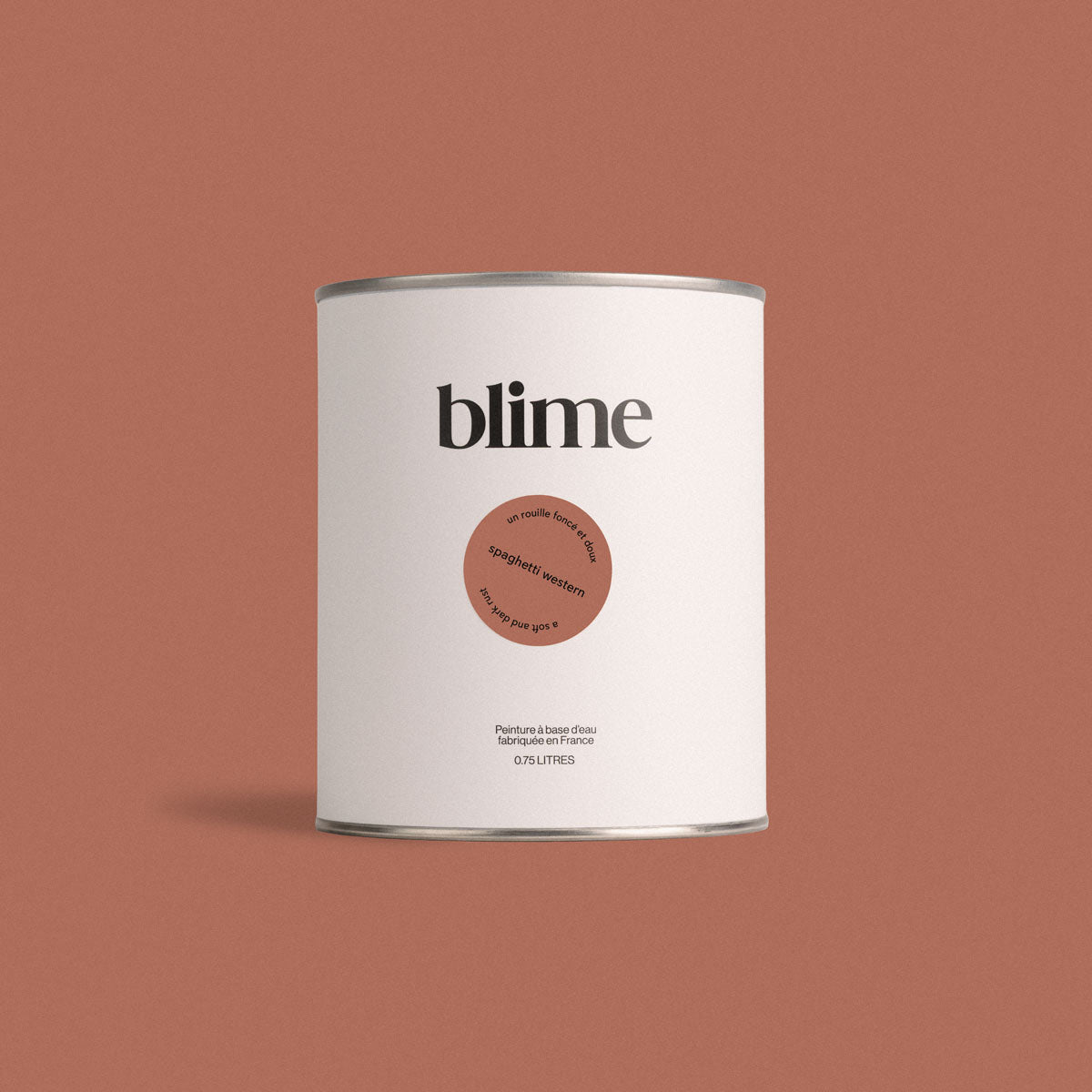Pot de peinture 0,75L Spaghetti western - teinte terracotta orange