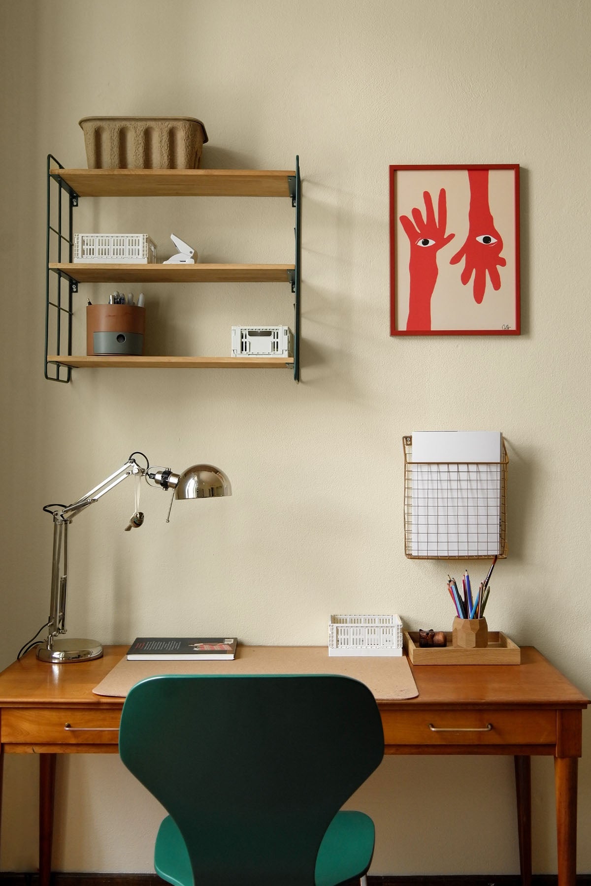 Inspiration déco : ambiance 1 avec la peinture French riviera - teinte jaune beige 