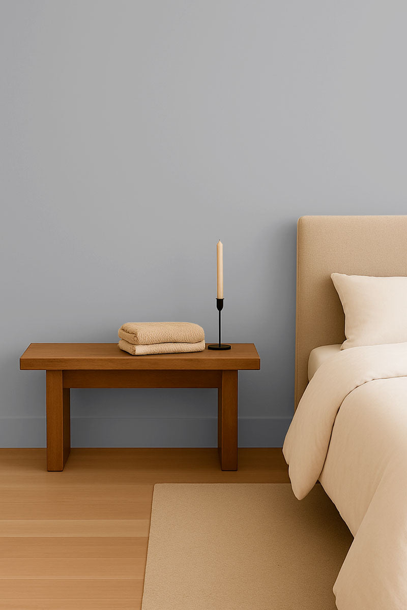 Inspiration déco : ambiance 1 avec la peinture Liquid cement - teinte gris souris