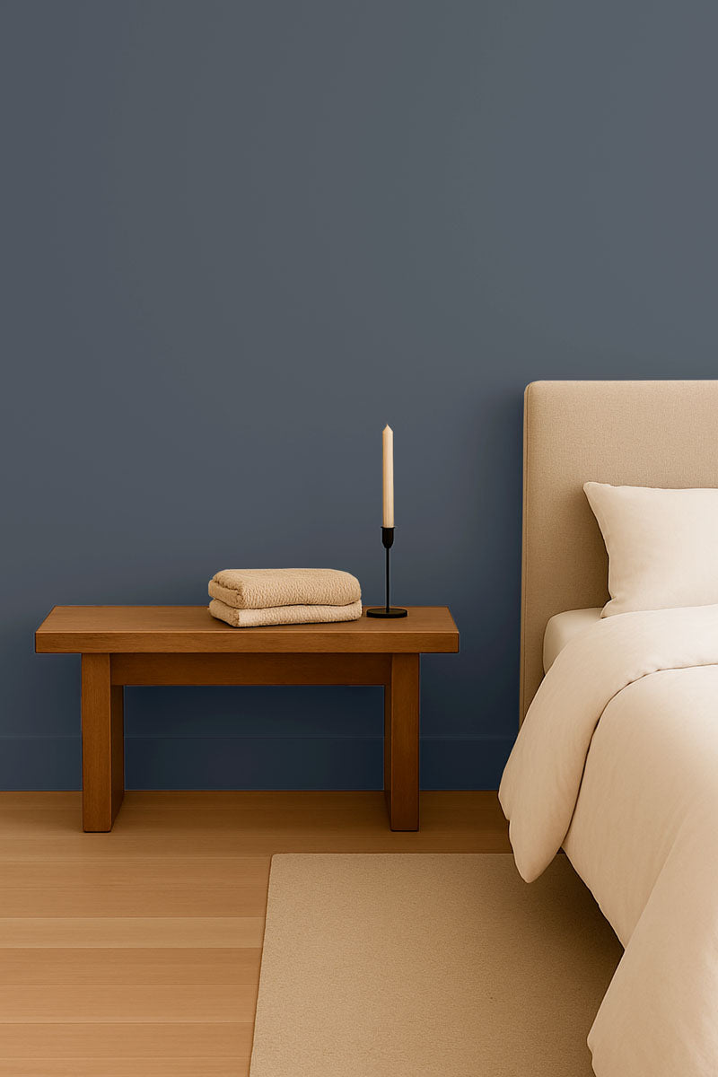 Inspiration déco : ambiance 1 avec la peinture Macadam crush - teinte gris anthracite