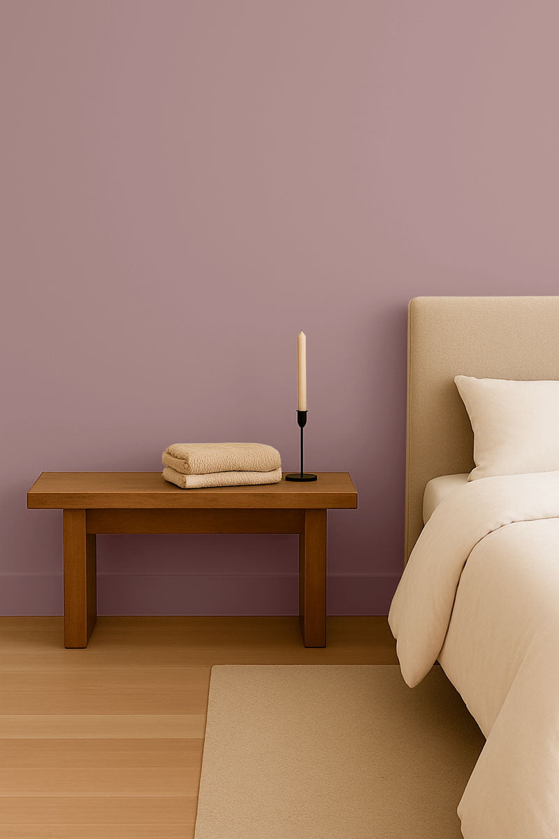 Inspiration déco : ambiance 1 avec la peinture Pink marble - teinte vieux rose
