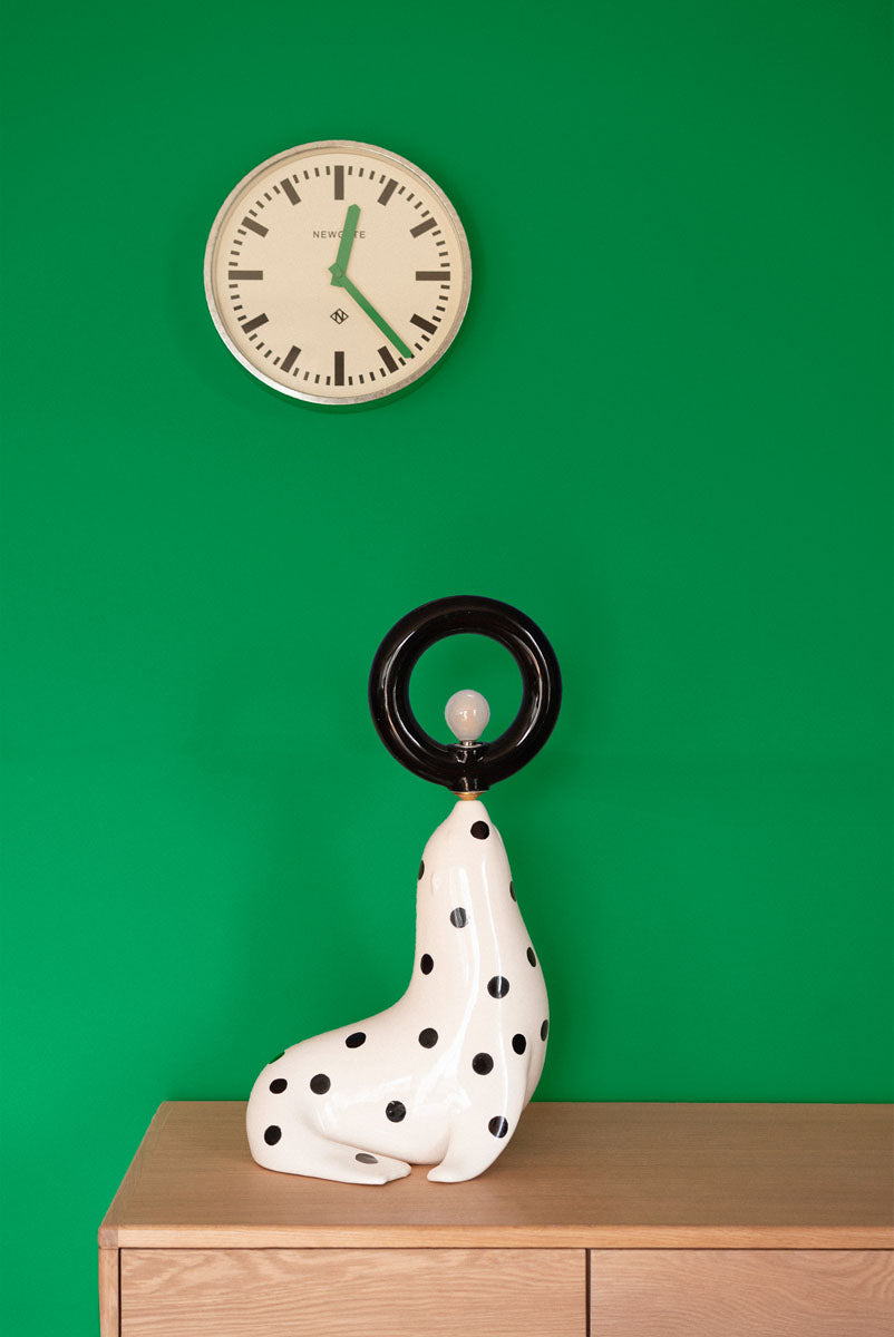 Visuel d'ambiance 1 échantillon repositionnable Ultra green - teinte vert electrique