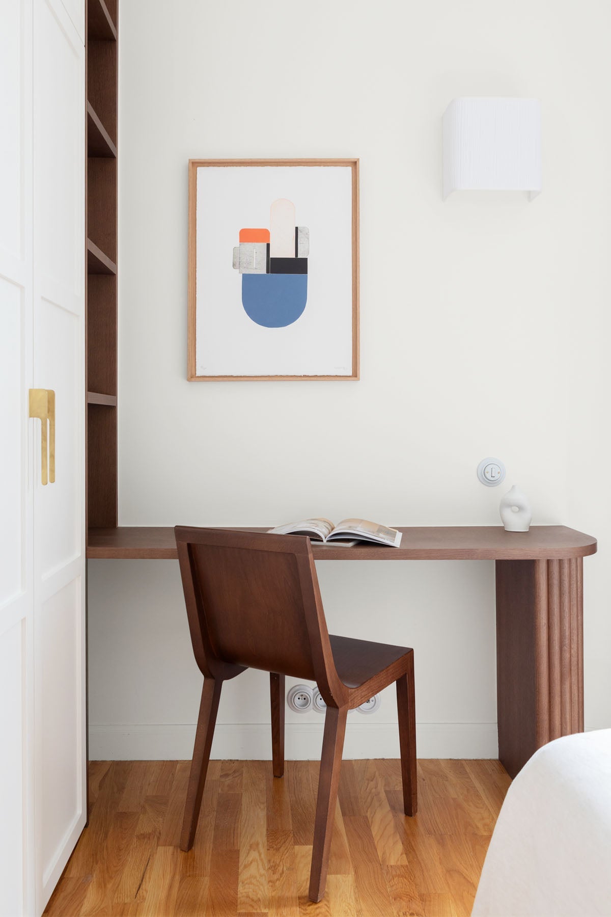 Inspiration déco : ambiance 2 avec la peinture Blank page - teinte blanc casse 