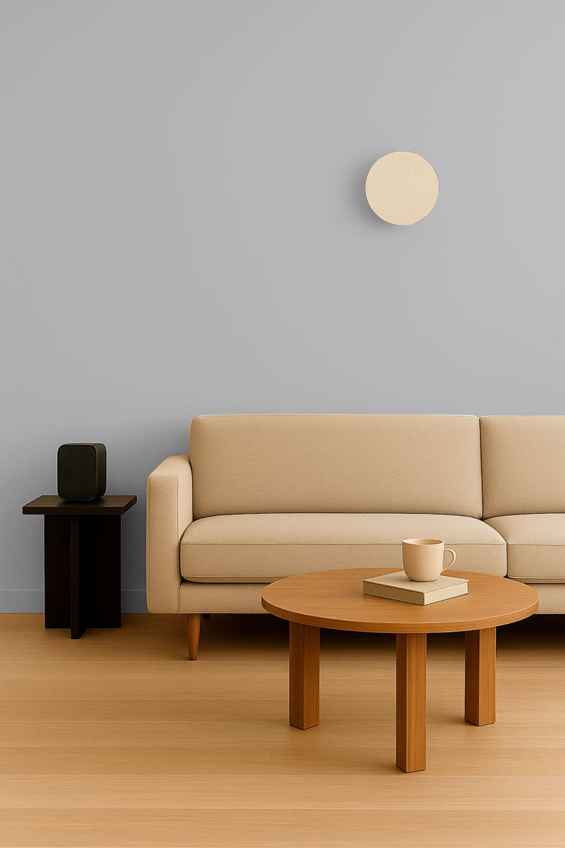 Visuel d'ambiance 2 échantillon repositionnable Liquid cement - teinte gris souris