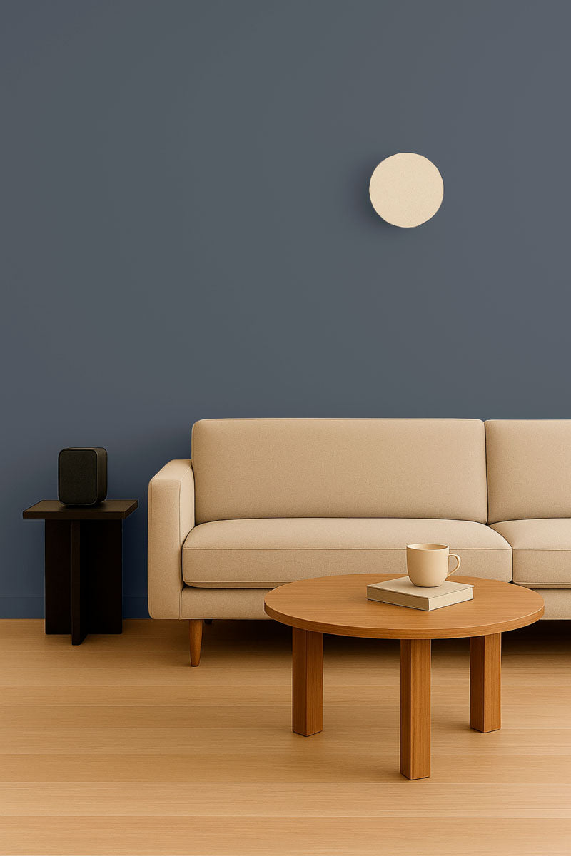Inspiration déco : ambiance 2 avec la peinture Macadam crush - teinte gris anthracite