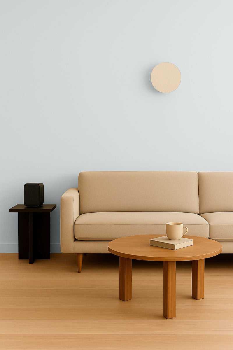 Inspiration déco : ambiance 2 avec la peinture Moon wolf - teinte gris clair