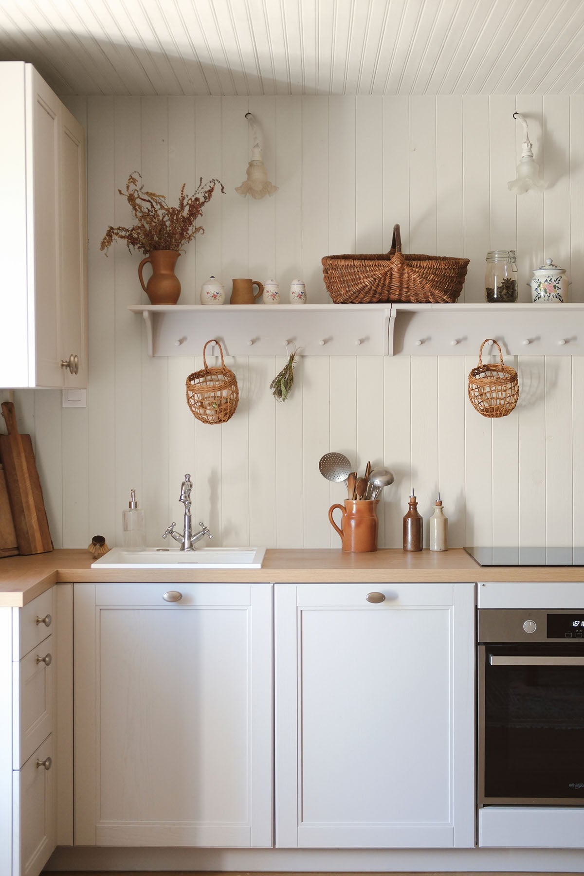 Inspiration déco : ambiance 2 avec la peinture Pottery mood - teinte beige clair 