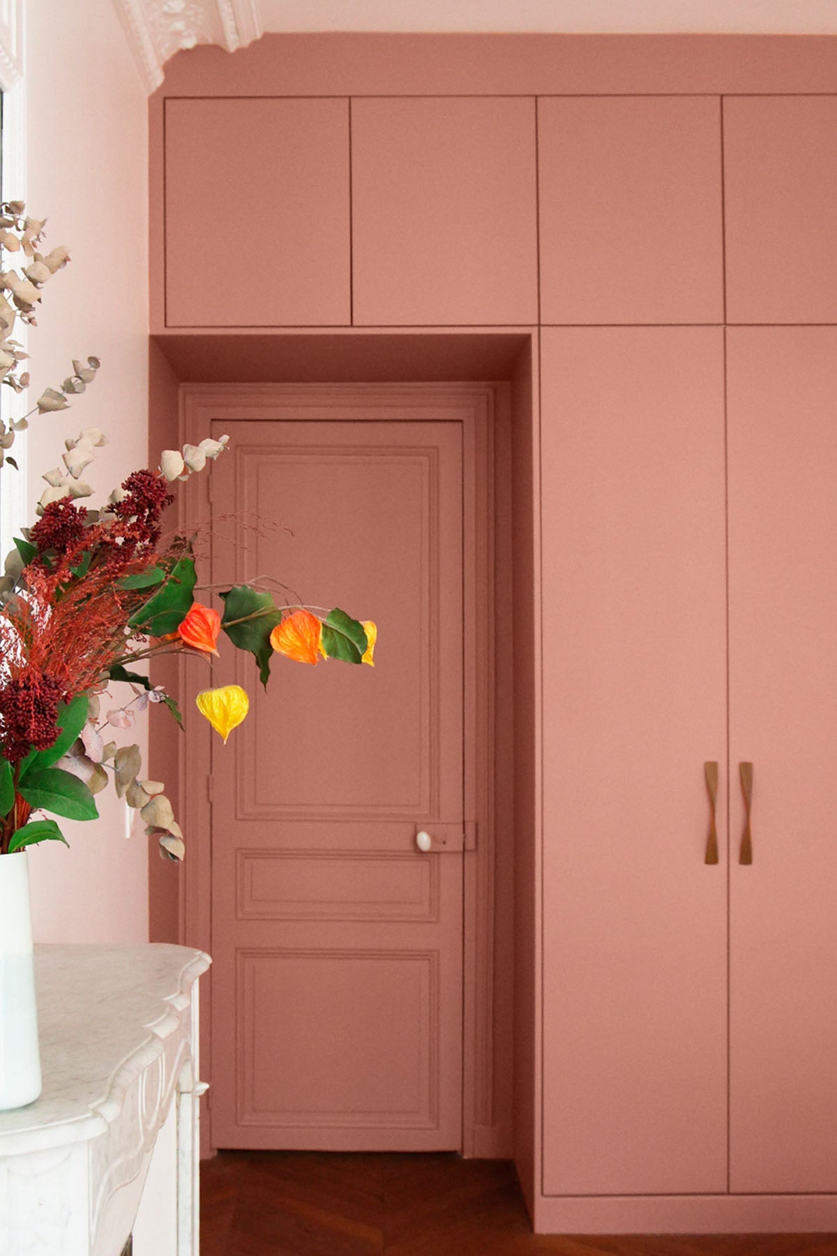 Inspiration déco : ambiance 2 avec la peinture Road trip - teinte terracotta rose 
