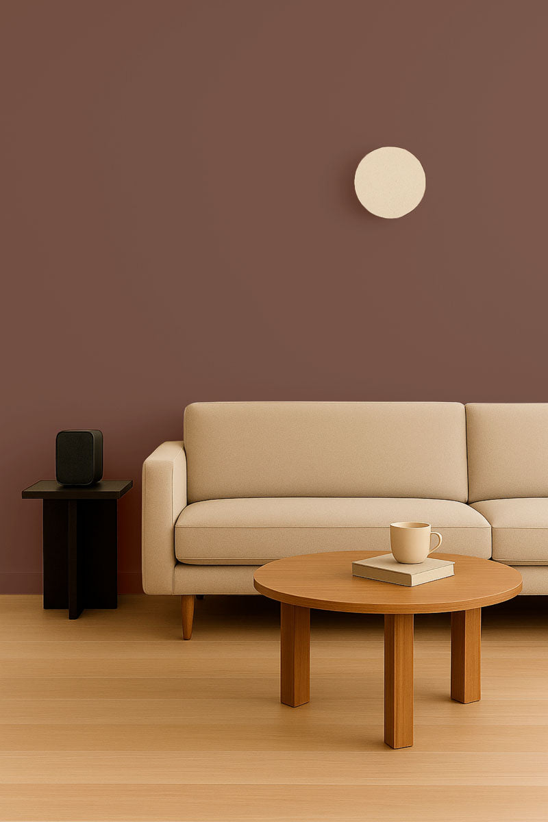 Inspiration déco : ambiance 2 avec la peinture Savile row - teinte brun fonce