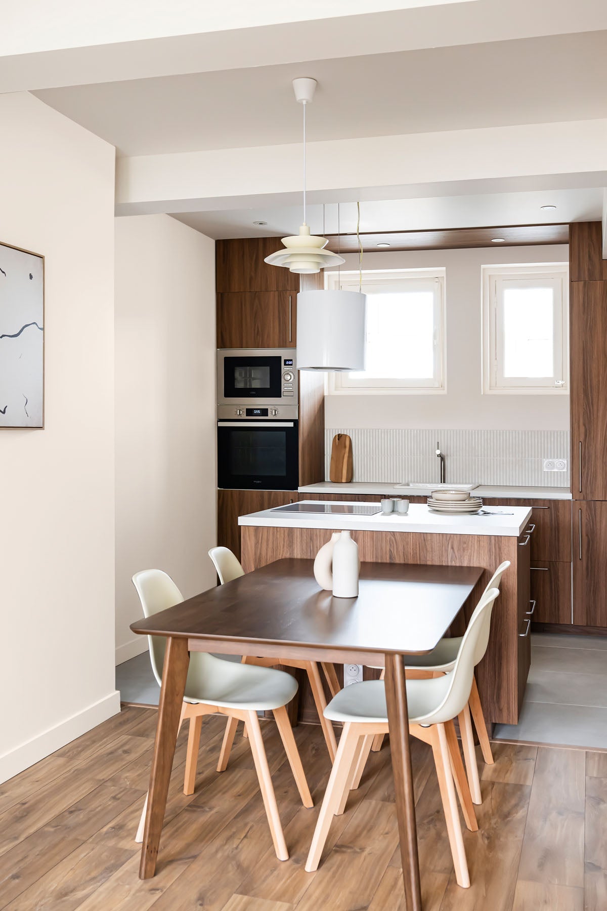 Inspiration déco : ambiance 2 avec la peinture Sweet tones - teinte blanc rose 