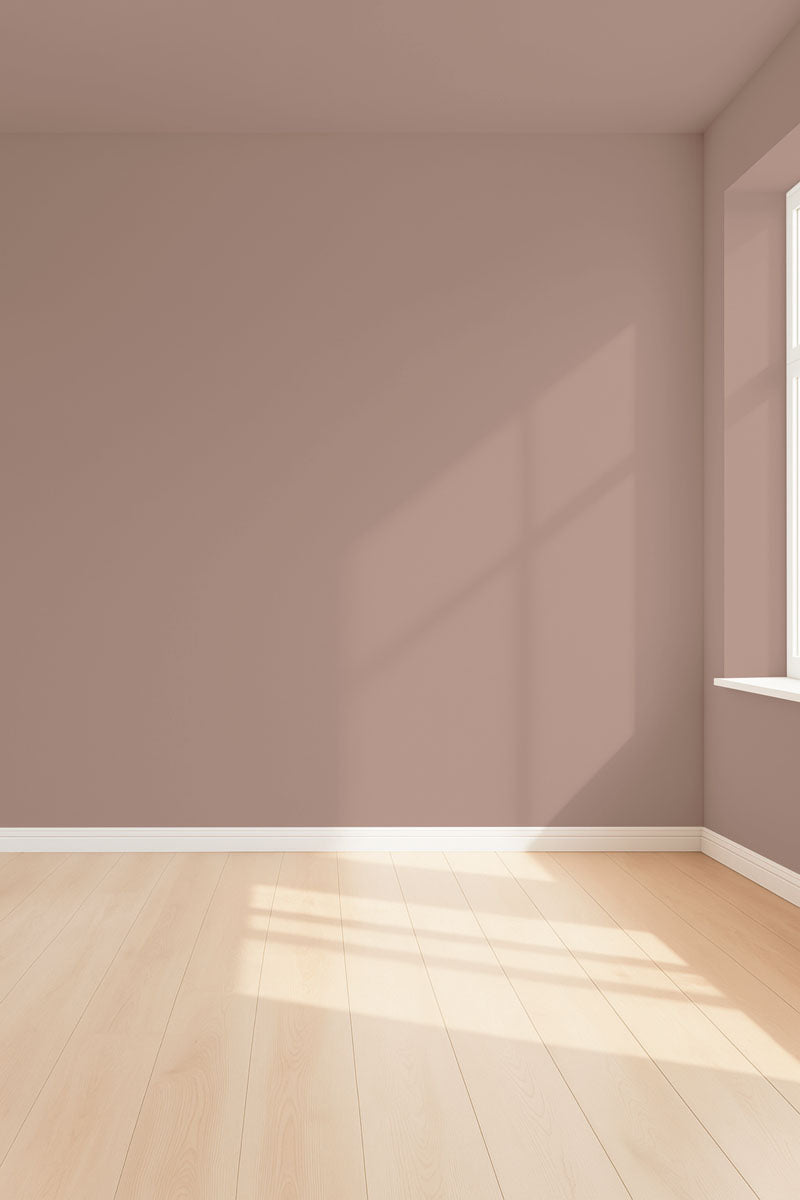 Visualisation 3D de la peinture Dusty wind avec ombres - teinte brun beige