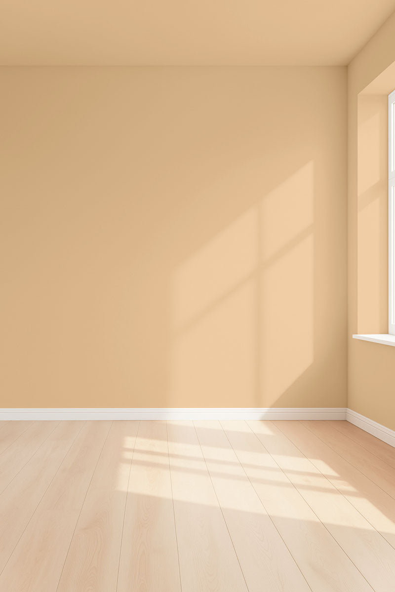 Échantillon repositionnable 3D de la peinture Light down avec ombres - teinte jaune pastel