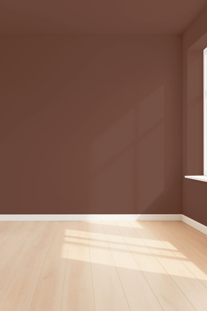 Échantillon repositionnable 3D de la peinture Savile row avec ombres - teinte brun fonce