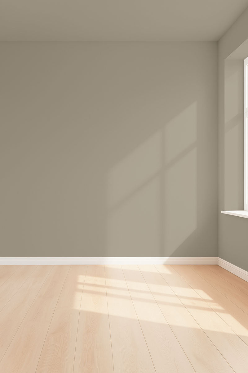Visualisation 3D de la peinture Sepia mania avec ombres - teinte gris vert