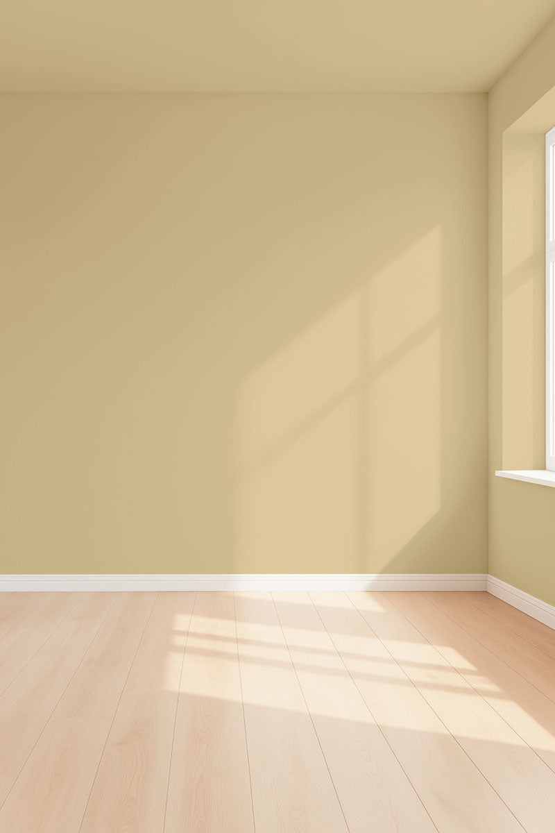 Échantillon repositionnable 3D de la peinture Sunday jersay avec ombres - teinte vert jaune claire